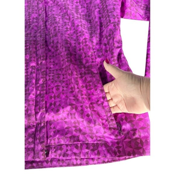 Columbia Women’s Sz L Bright Plum Hot Pink Full Zip Outdoor Jacket - Picture 11 of 13